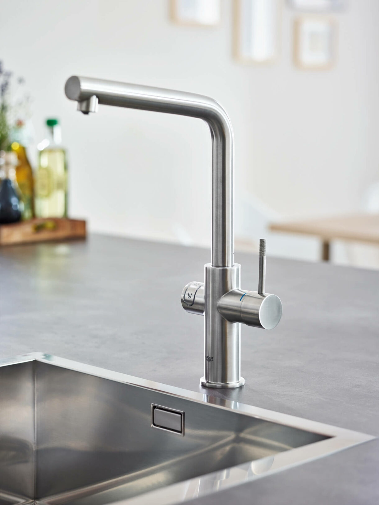 Nouveau robinetterie Grohe blue Home